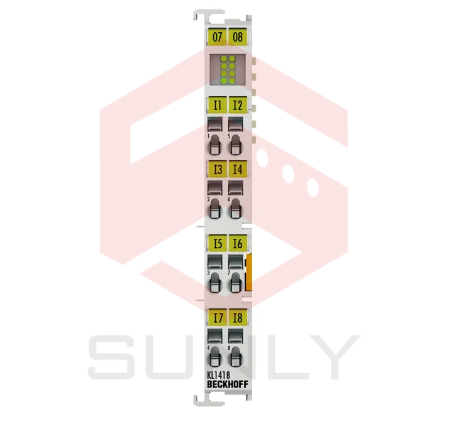 KL1418 | Bus Terminal, đầu vào kỹ thuật số 8 kênh, 24VDC, 0,2ms