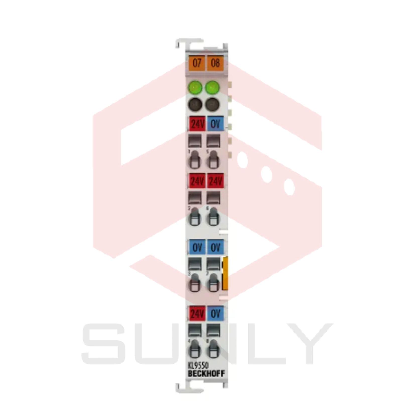 KL9550 | Bộ klem hệ thống, hệ thống bộ lọc chống sét và cung cấp trường