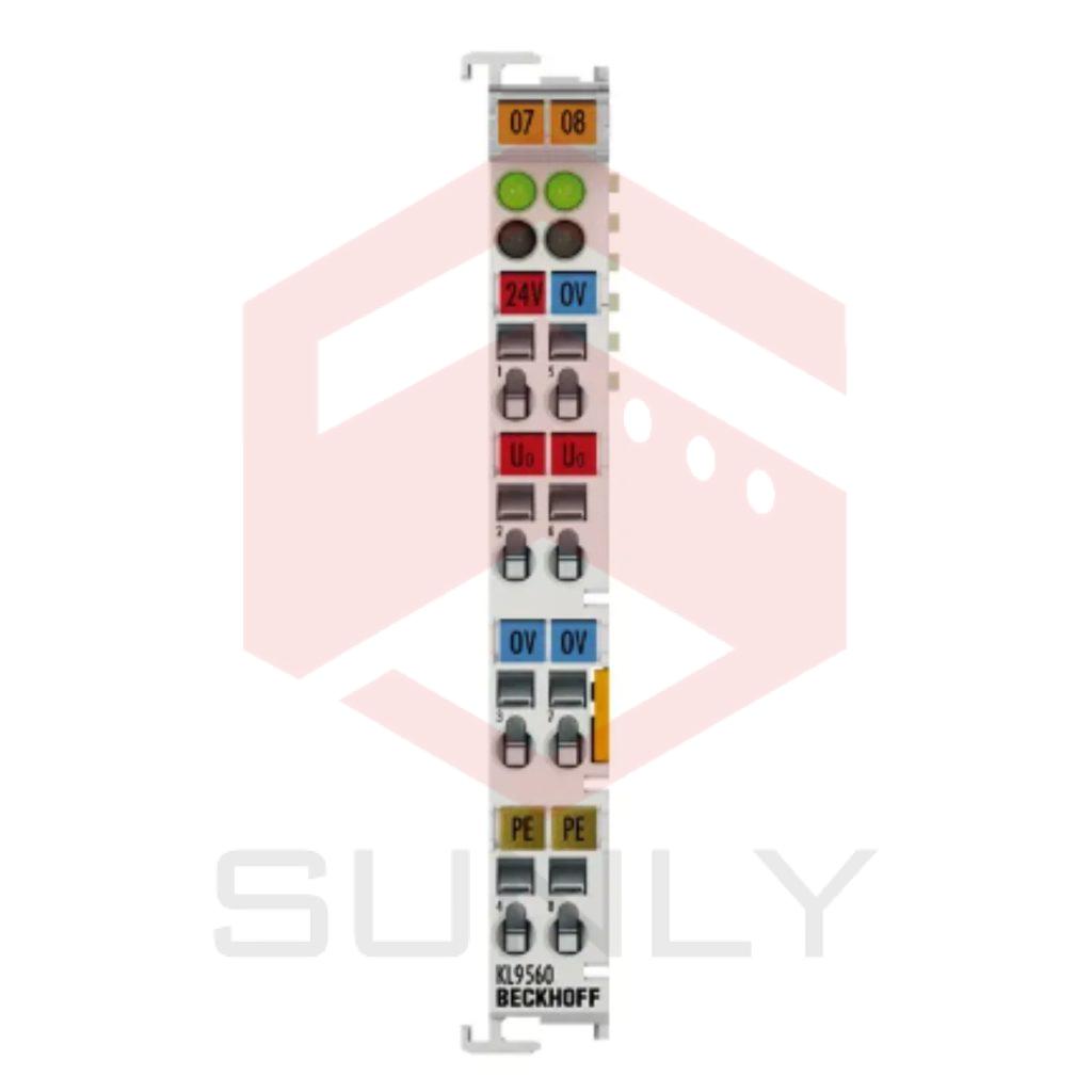 KL9560 | Bộ klem cấp nguồn 24 V DC/24 V DC, 0.1 A