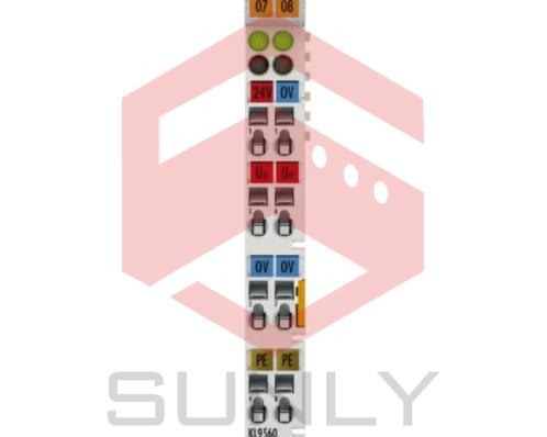 KL9560 | Bộ klem cấp nguồn 24 V DC/24 V DC, 0.1 A