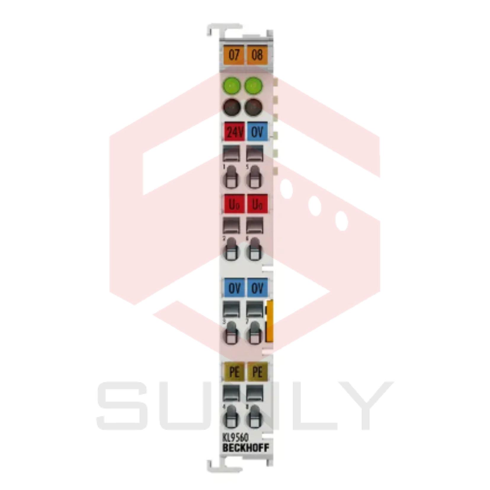 KL9560 | Bộ klem cấp nguồn 24 V DC/24 V DC, 0.1 A