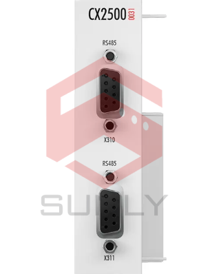 CX2500-0031 Giao diện nối tiếp RS485RS422 cho CX20xx, CX52x0, CX53x0, CX56x0