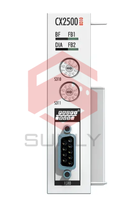 CX2500-B310 Mô-đun nô lệ Fieldbus PROFIBUS cho CX20xx, CX52x0, CX53x0, CX56x0