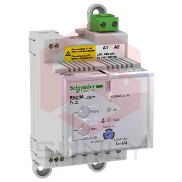 Relay protects against leakage current Schneider RH21M