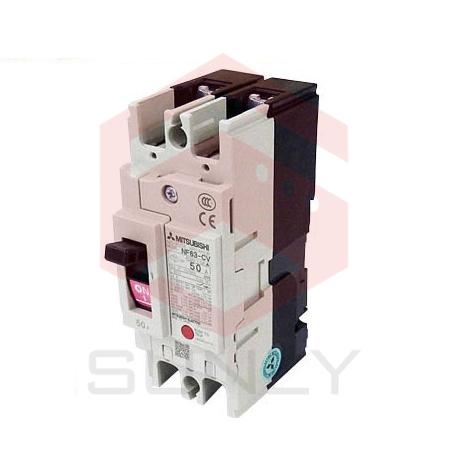 MCCB Mitsubishi NF63-CV 2P 63A 7.5kA