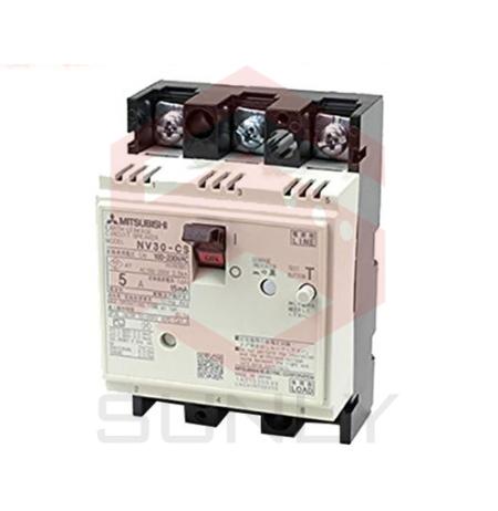 ELCB Mitsubishi NV30-CS 3P 2.5kA 30mA 15A
