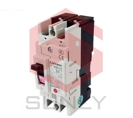 MCCB Mitsubishi NF63-CV 2P 30A 7.5kA