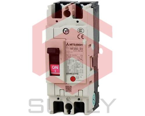 MCCB Mitsubishi NF250-SV 2P 175A 85kA