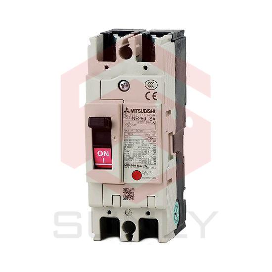 MCCB Mitsubishi NF250-SV 2P 125A 85kA
