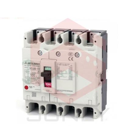 MCCB Mitsubishi NF250-SV 4P 250A 36kA