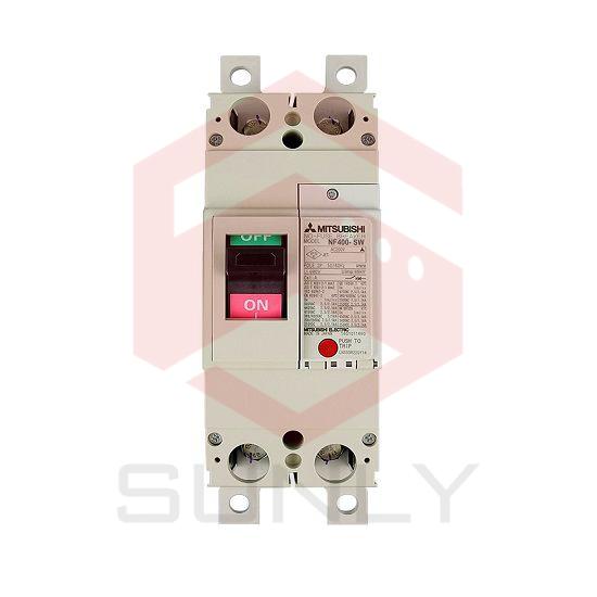 MCCB Mitsubishi NF400-SW 2P 400A 85kA