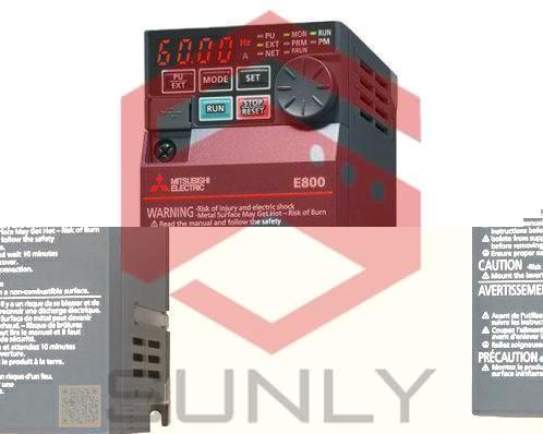 Biến tần Mitsubishi FR-E820S-0.2K-1-60 0.2kW 1 Pha 220V