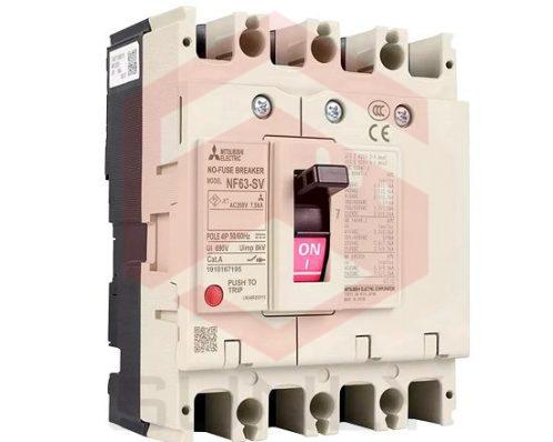 MCCB Mitsubishi NF63-SV 4P 32A 7.5kA