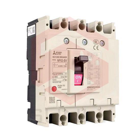 MCCB Mitsubishi NF63-SV 4P 32A 7.5kA